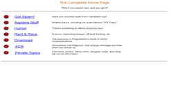 Desktop Screenshot of campbells.org